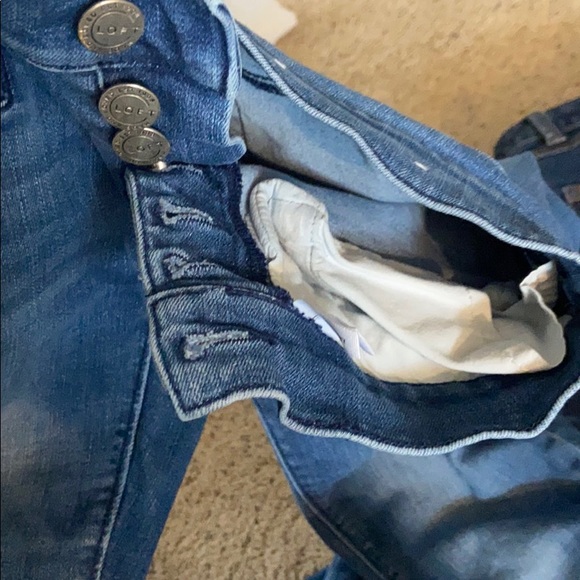 Loft modern skinny ankle jeans - Picture 12 of 16